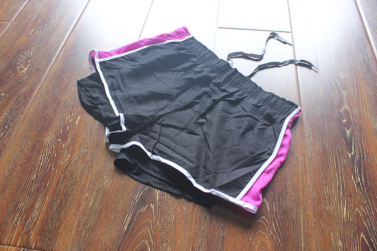 Quần short thể thao khô nhanh mùa hè của phụ nữ châu Âu và Mỹ với lót chạy đào tạo quần short nhiều màu quần tập gym