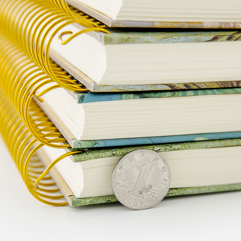 150 extra thick coil book hipster B5 rollover thick notepad notebook stationery 16k wire loop students