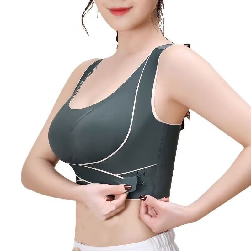 Sports Bra for Women, Shockproof, Anti-Sagging, Push-Up, Minimizes Large Bust, Gathers and Supports, Seamless, Beautiful Back, Vest Bra, Thin Style