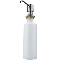Submarine home kitchen sink soap dispenser stainless steel sink large capacity push-type detergent bottle