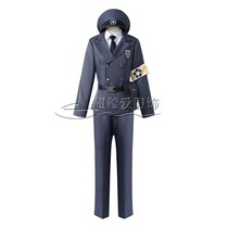 Blue prison military uniform cos uniform Nagi Seishiro Kiyosichi Ichibi Lehui Qianqie Leopard Horse cosolay guard uniform