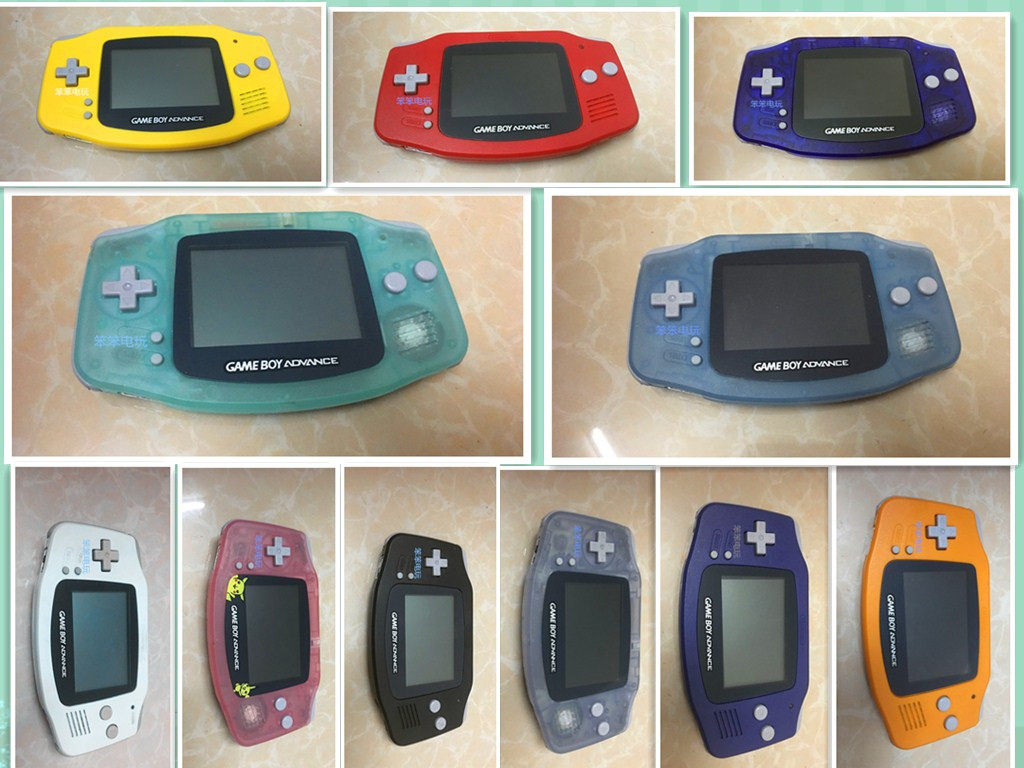 National ~ Original shell GAMEBOY series GBA 32-bit color game machine highlight version optional