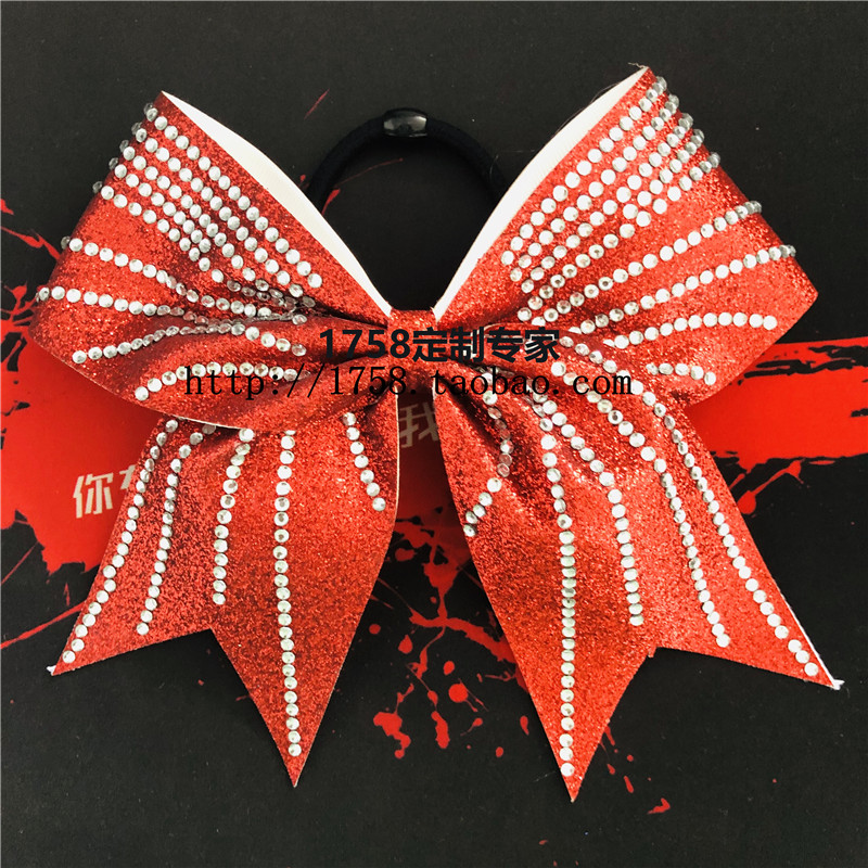 1758 brand cheerleader headdress La La fuck head flower hair circle hair ornament bow can be customized from 10