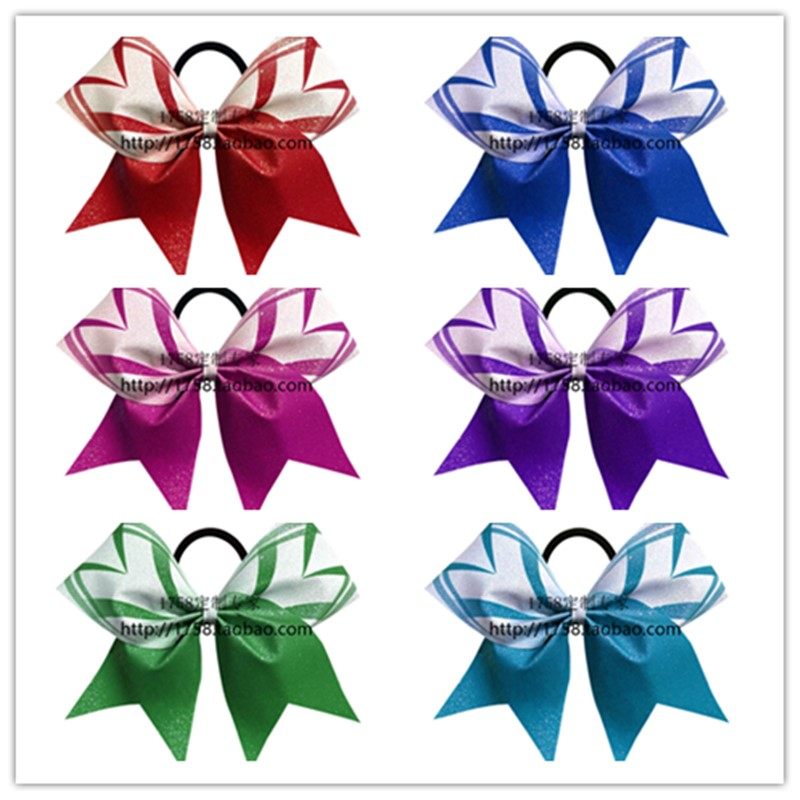 1758 brand cheerleading headdress cheerleading head flower headband hair ornament bow can be customized