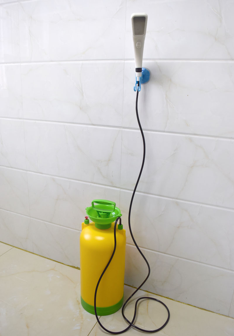 Áp lực loại đơn giản di động ngoài trời lĩnh vực cho thuê xe nhà ở ký túc xá tắm tạo tác tự tắm vòi sen chuyên dụng - Lều / mái hiên / phụ kiện lều quạt treo lều