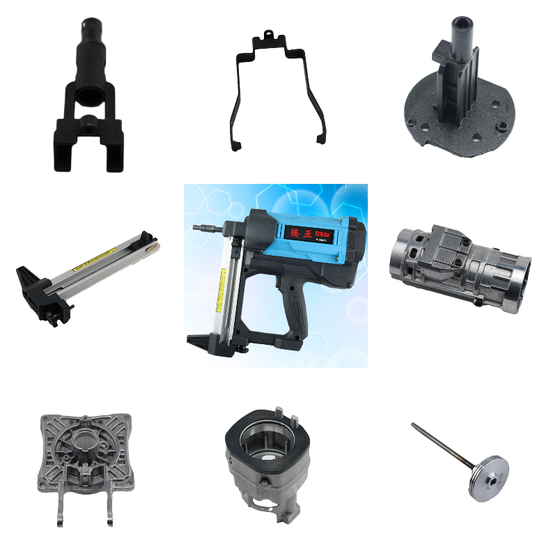 Tenyagas shot nail gun accessories F1 pneumatic electric tool steel nail gun Cement nail gun