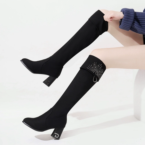 Туфли, высокие сапоги, высокие ботинки, коллекция 2022, по фигуре