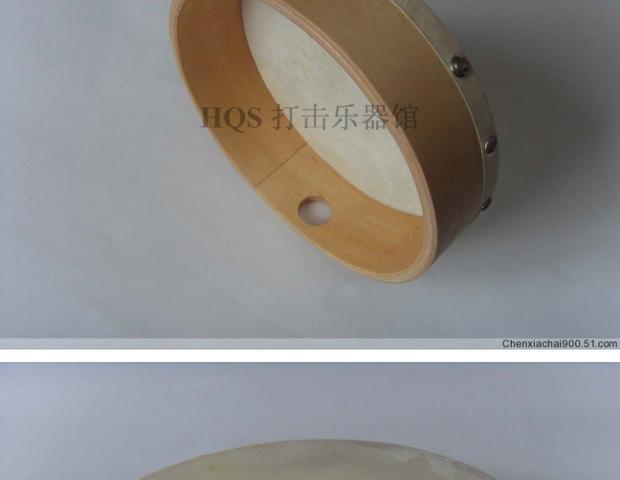 0306 đồ chơi giáo dục mầm non bộ gõ Orff dụng cụ dạy học cha mẹ và con cái tặng quà giáo dục sớm bằng gỗ tambourine - Đồ chơi nhạc cụ cho trẻ em đàn em bé