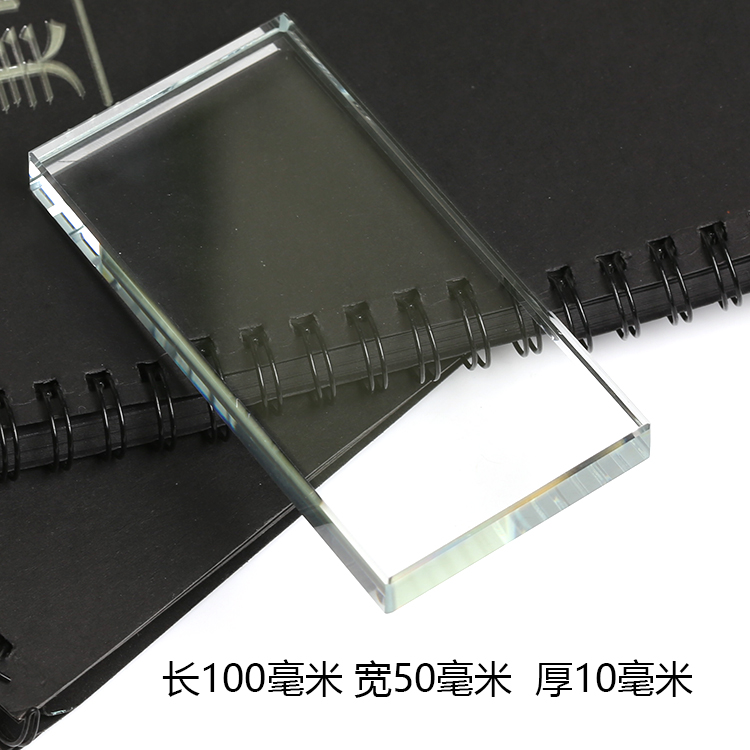 Nail Tools Glass Palette Sơn keo Cao su Keo dán Hoa Keo Palette Ghép lông mi Keo thủy tinh Mat - Công cụ Nail cọ vẽ nail