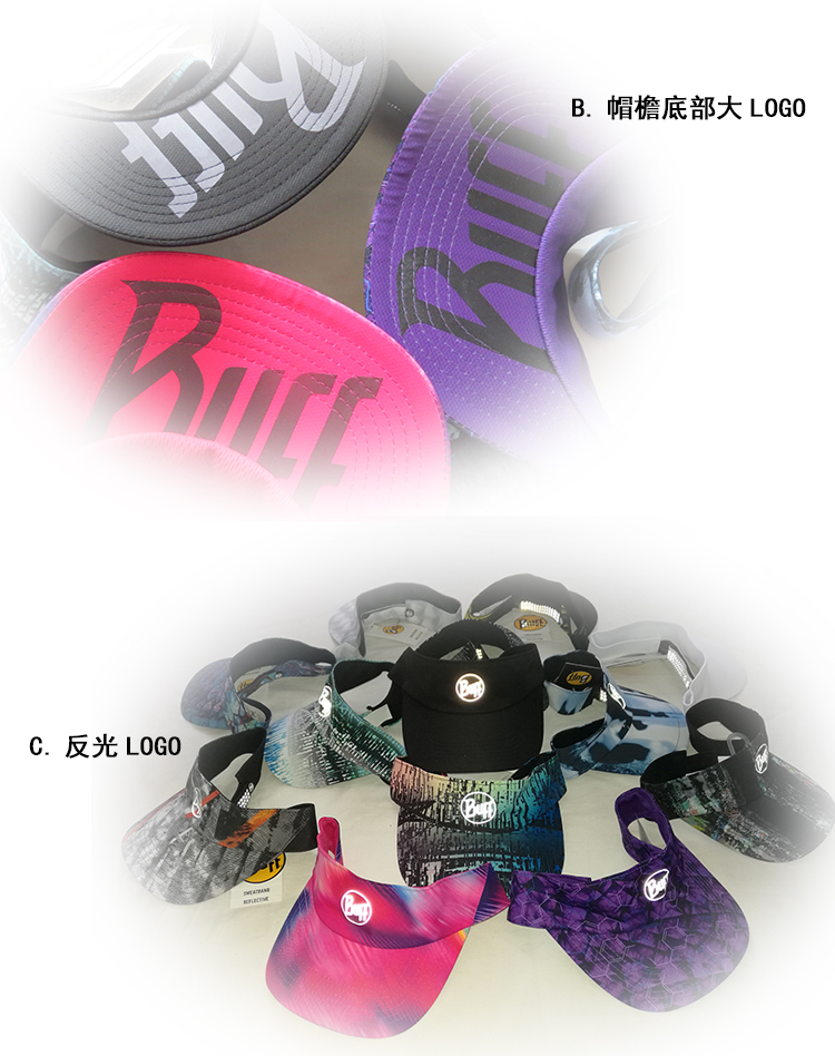 New buff ngoài trời UV chạy mũ nam giới và phụ nữ marathon khô nhanh rỗng top hat mặt trời nón kết nữ đẹp