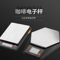 Brewista scale New smart portable gouache ratio hand-brewed coffee multi-function waterproof timing charging sub-scale