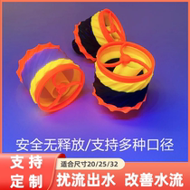 Back filter tank disturbs the flow rotating outlet sea tank size fish tank water flow supercharged fluorescent color 20 25 32 straight plug