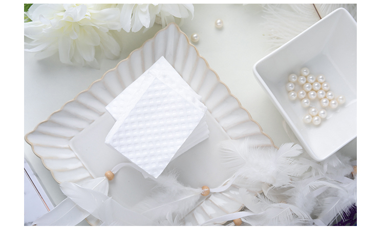 Hai cái túi! Miếng đệm bông ướt giữa không chứa đầy bông ướt Cotton 150 	bông tẩy trang 5 lớp innisfree	