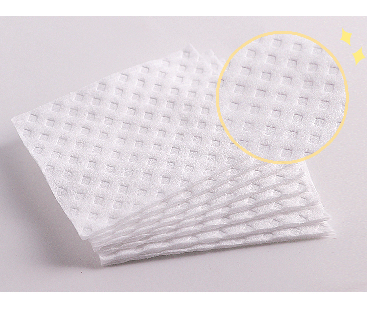 Hai cái túi! Miếng đệm bông ướt giữa không chứa đầy bông ướt Cotton 150 	bông tẩy trang 5 lớp innisfree	
