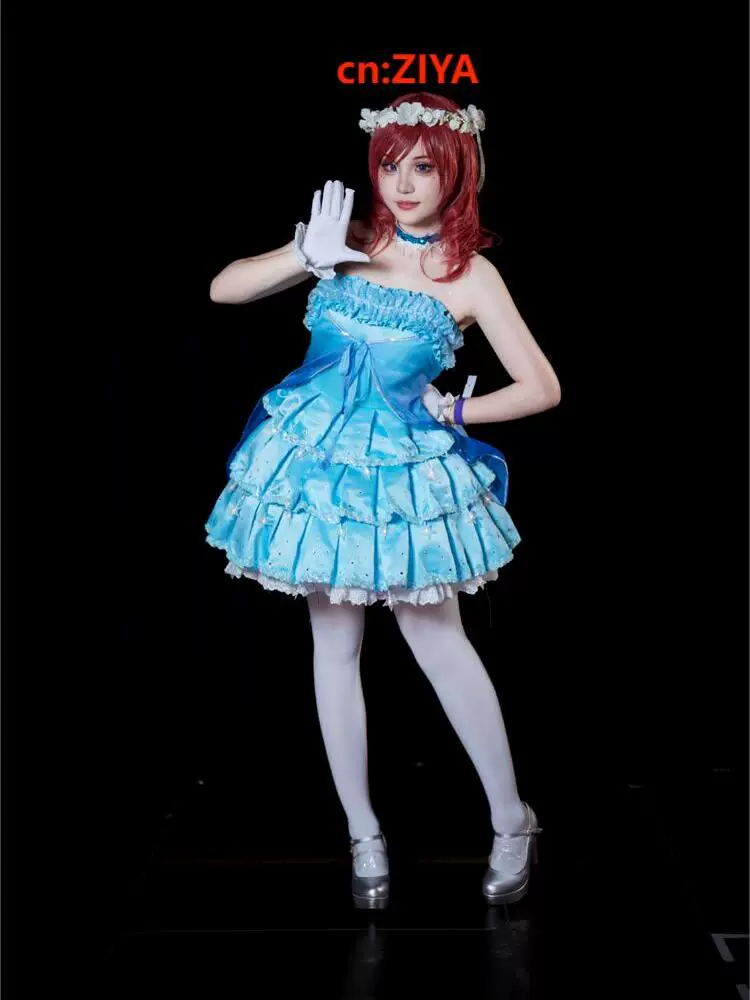 ЛюбовьLive Dream Gate, синий Спасатель Нанта Тонжо выпускной пение пение COSPLAY одежда