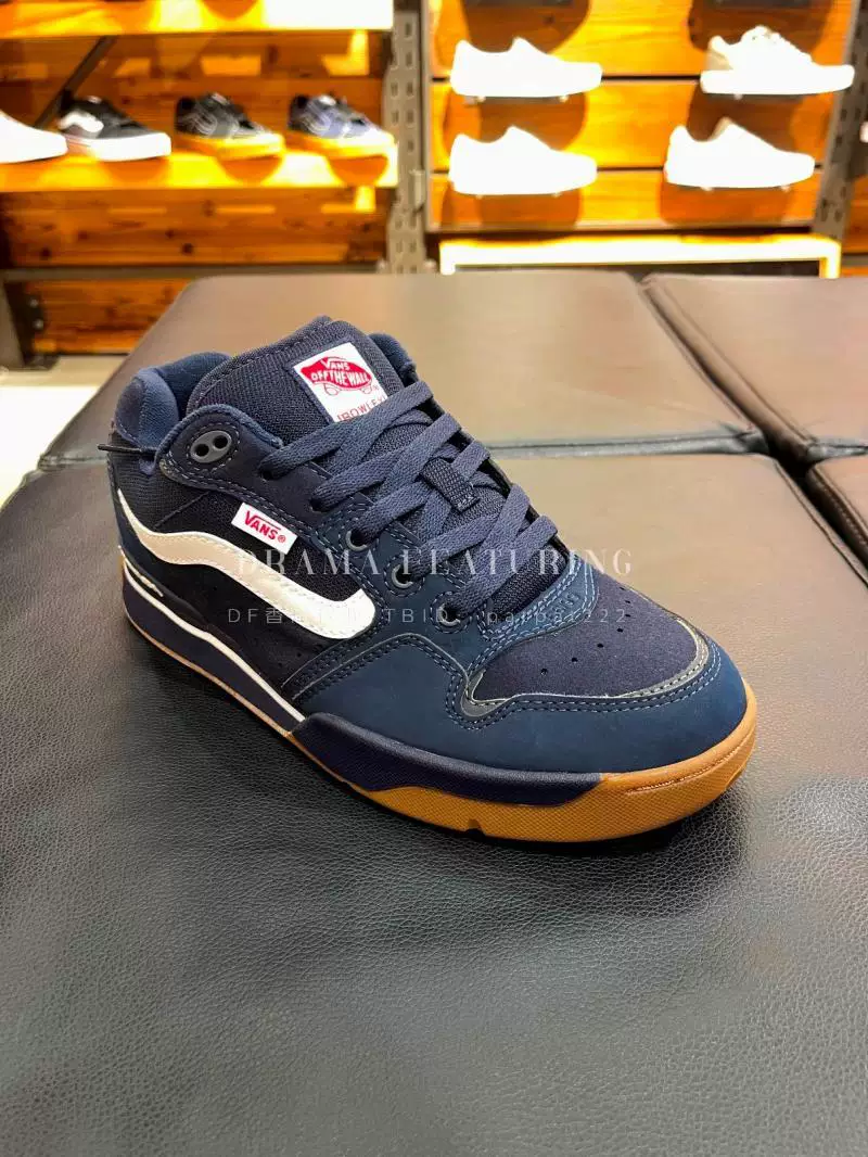DF Гонконг покупка Vans Skate Rowley XLT 25-я годовщина классические темно-синие хлебные кроссовки спорт-глазуни