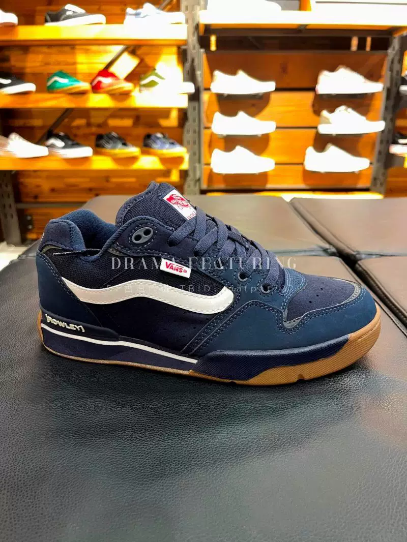 DF Гонконг покупка Vans Skate Rowley XLT 25-я годовщина классические темно-синие хлебные кроссовки спорт-глазуни