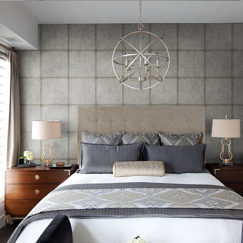 Treasure Drawing European-style Elegant Pure Paper Wallpaper Living Room Bedroom Sofa Bed Head Tv Background Wall Wallpaper