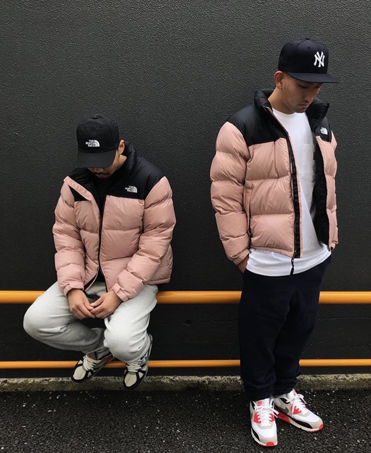 Anh mua The North Face North Face 1996NUPTSE Bạo lực màu cam ngụy trang Bột đen TNF Down Jacket - Thể thao xuống áo khoác áo phao béo