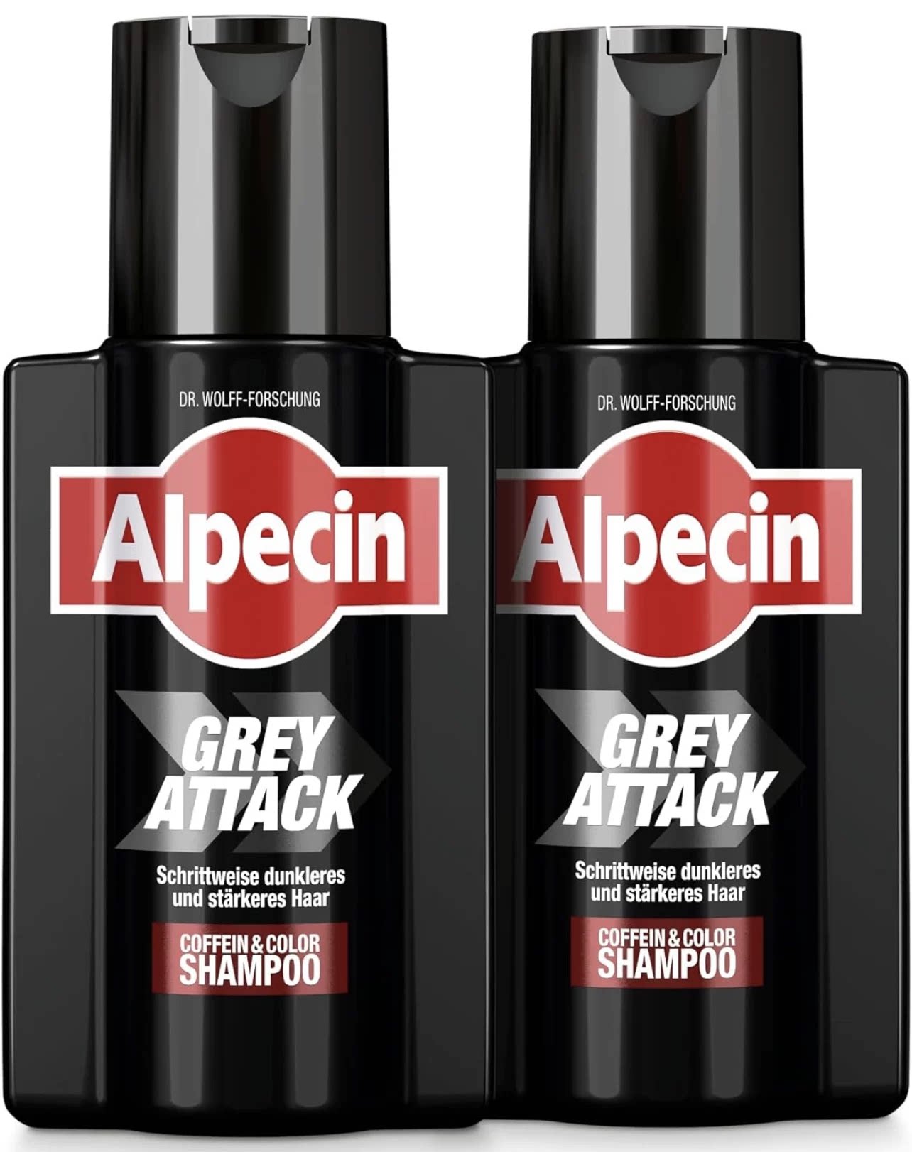 🌟 【2bottle pack advanced alpecin black hair dye shampoo (200ml