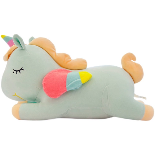 Плюшевая кукла, милая игрушка, радужная подушка для сна, единорог, подарок на день рождения