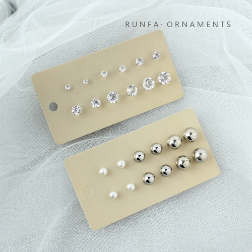 Брендовый аксессуар, маленькие короткие серьги из жемчуга, европейский стиль, простой и элегантный дизайн, японские и корейские