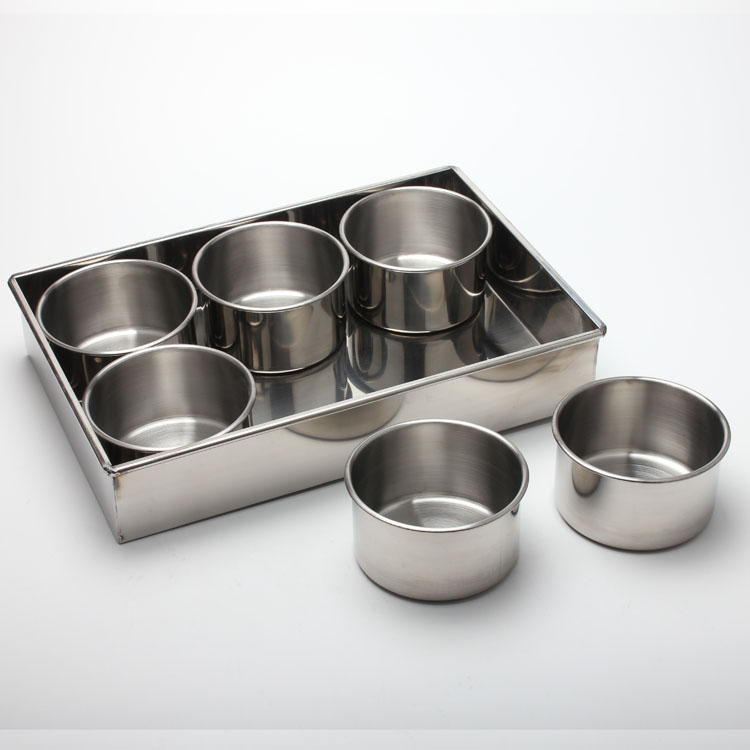 Thickened Stainless Steel Seasoning Case Suit Day Style Taste Case Rectangular seasoning jar Remain box Zoo cartridge lid