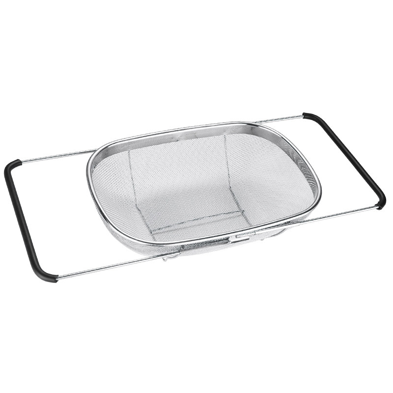 Retractable Drain rack Stainless Steel Drain Basket Sink Bowl chopsticks Airing Bowls for water washing dishes Dish Rack Kitchen Shelve