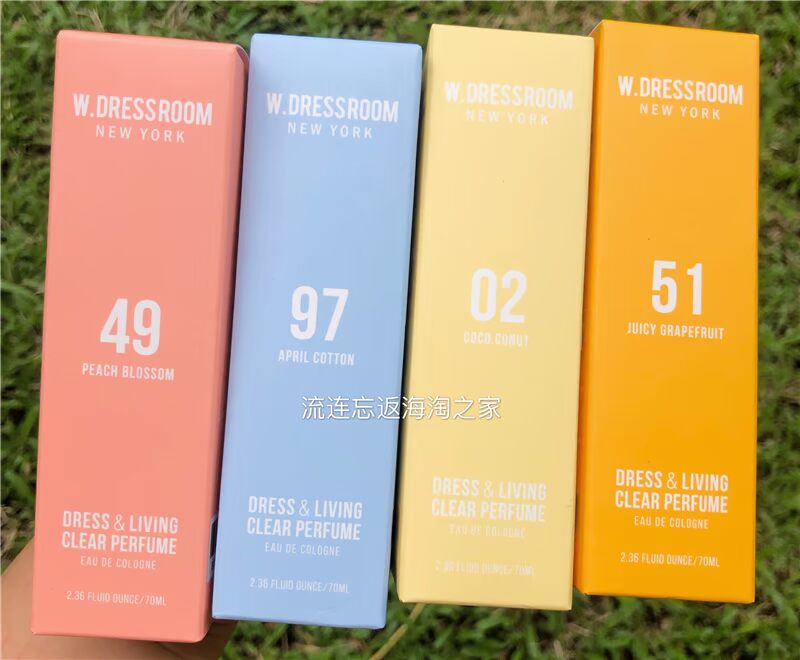 Mua 1 trừ 5 Mua 2 trừ 15 W.DRESSROOM Xịt thơm quần áo Doris Nội thất gia đình Eau de Toilette - Nước hoa nước hoa signorina hồng