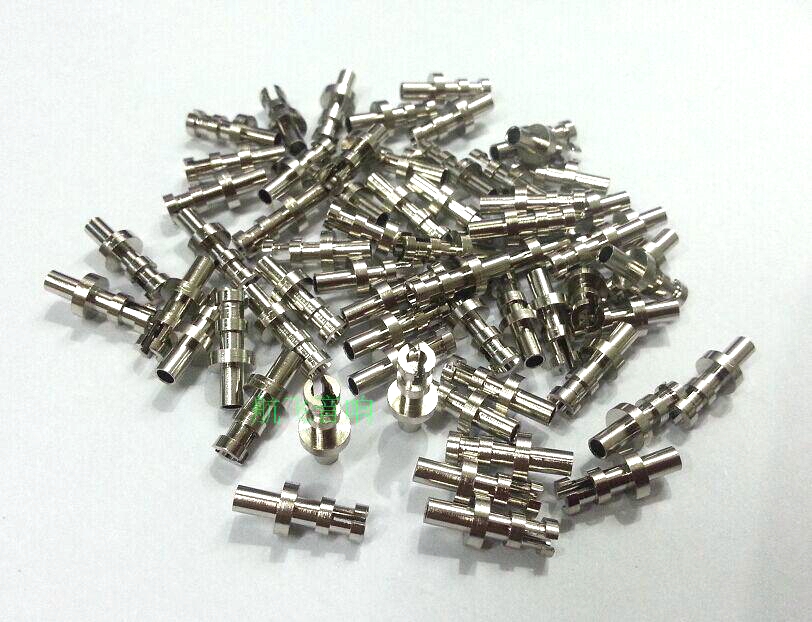 Copper nickel-plated slotted power amplifier boldness machine shed nails DIY welding nails Liudin terminals 2mm and 3mm 5 yuan 10