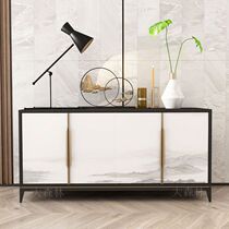 New Chinese masonry cabinet Solid wood minimal foyer decoration cabinet Zen Sales Building Porch Desk end desk