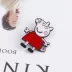 Pig trâm dễ thương hoạt hình huy hiệu người xã hội pin thời trang cardigan anime pin kim áo khoác phụ kiện quần áo Trâm cài