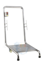 Hot spring pool equipment special 304 stainless steel water pump truck water pump cleaning trolley sewage suction cleaning truck