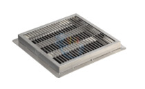 Pool spa pool bathroom fittings anti-vortex main drain Square drain 304 stainless steel drain