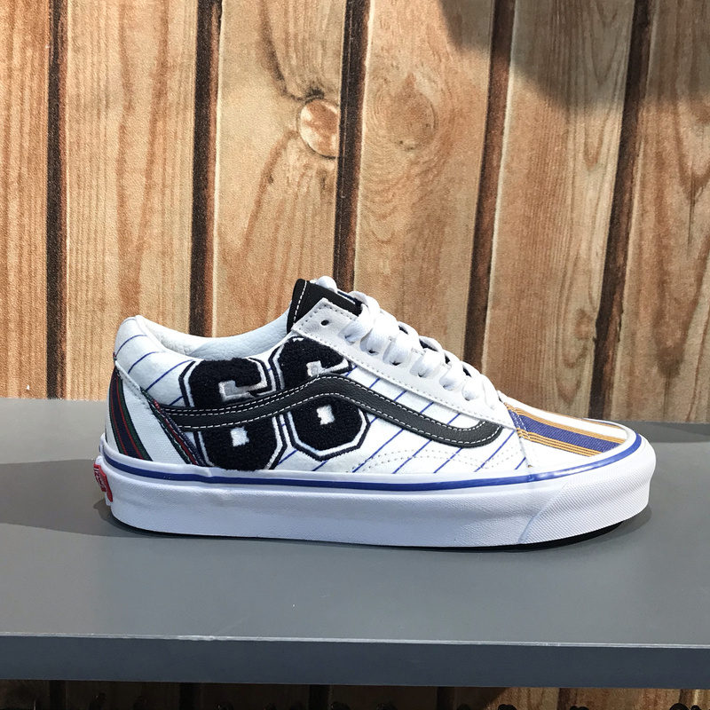 Vans Spring and Autumn White Unisex Versatile Comfortable Casual Canvas Skate Shoes Vn0A54F34Ge