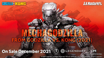 Bandai Soul limited SHM Godzilla VS King Kong 2021 legendary mechanical Godzilla scheduled
