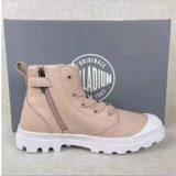 PALLADIUM Paladin, мужские и женские классические повседневные кожаные туфли с высоким берцем и боковой молнией, кожаные ботинки, ботинки Martin, 73391