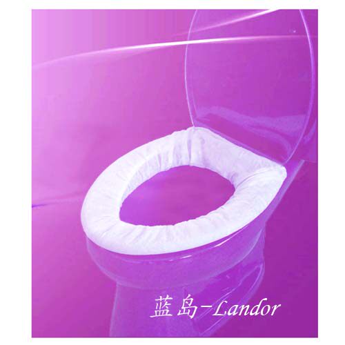 Disposable non-woven fabric thickened toilet mat toilet cover toilet seat cover (family hospitalization tour) 30 pieces