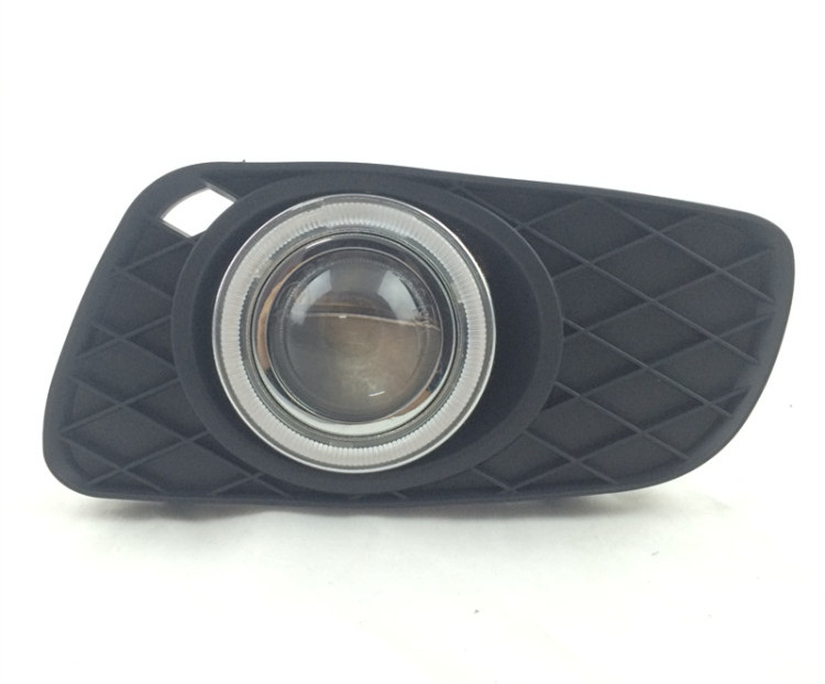 2x LED Daytime Running Fog Lights Lamp DRL+Angel Eyes For SMART FORTWO