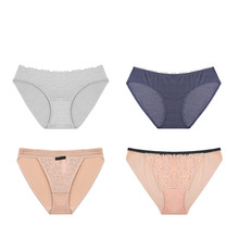 （四条装）时尚女士蕾丝内裤