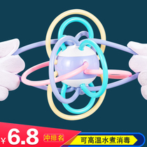 Newborn baby baby toy Manhattan hand grip ball grip training can gnaw puzzle early education for more than 6 months 3