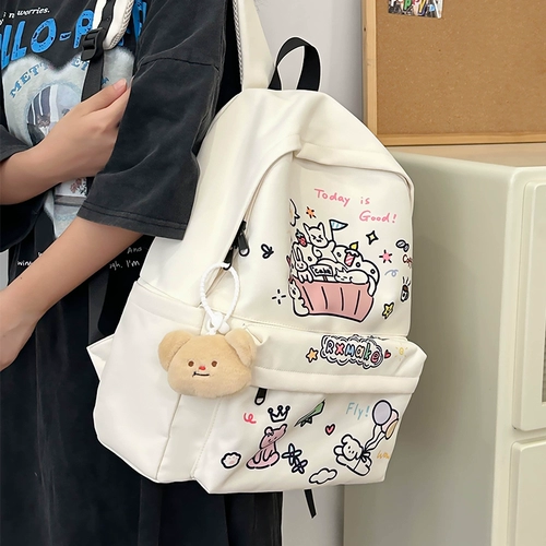 Японский милый ранец, высококачественная брендовая сумка через плечо, рюкзак, для средней школы