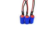 ICR10180 lithium battery 100mAh 3 7V Plus protective plate out lead lithium battery