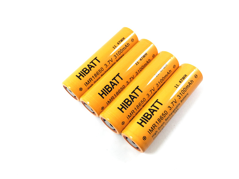 HIBATT 18650 3100MAH 25A aircraft model power tool PACK electric car power water drop gun battery