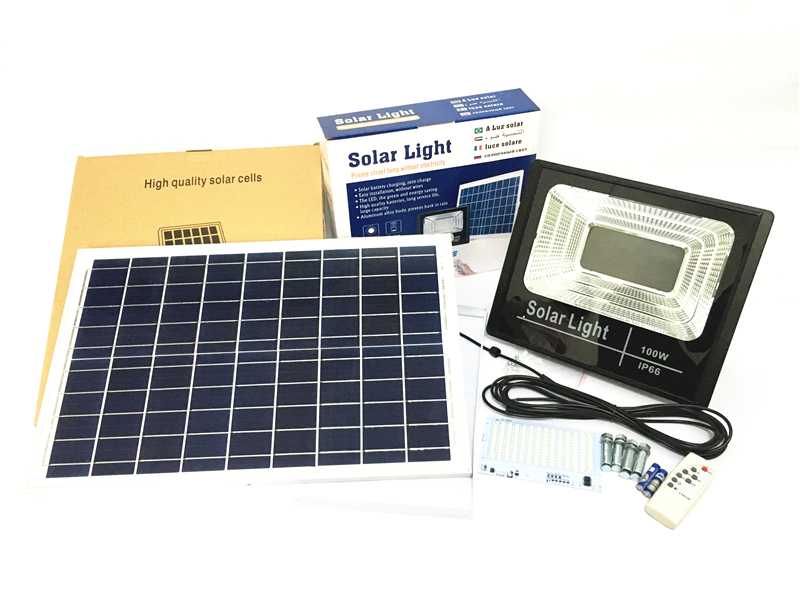 Solar outdoor indoor light projector 25W 40W100W60 tile New rural waterproof home Villa Wall Lamp