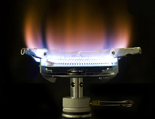 Gas gas đĩa đốt bếp ngoài trời cắm trại dã ngoại bếp đi bộ đường dài đi bộ đường dài hoạt động cung cấp - Bếp lò / bộ đồ ăn / đồ nướng dã ngoại lò nướng ngoài trời