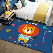 Cute childrens carpet mat climbing mat cartoon bedroom home thick non-slip bedside anti-drop mat living room door
