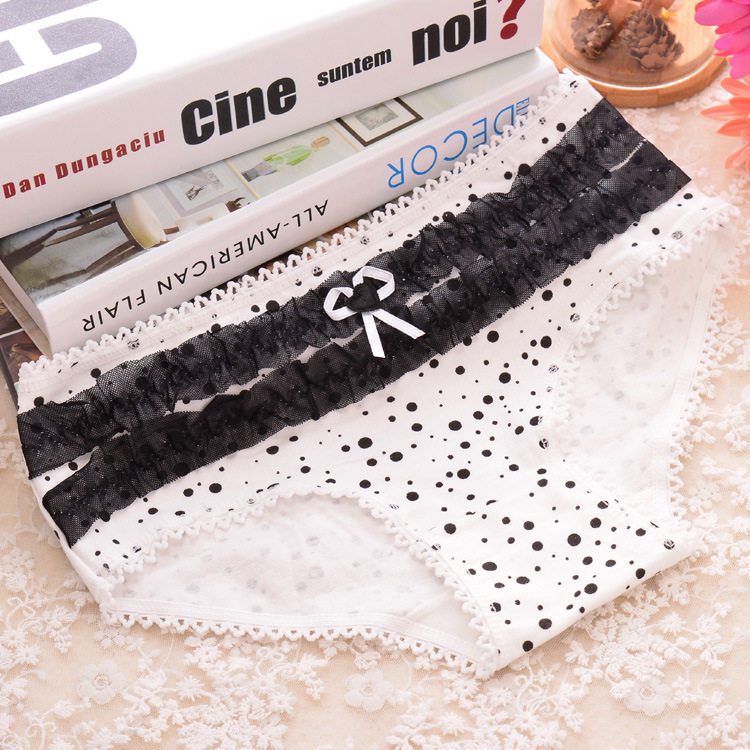 Slip jeunesse Bow 008 en coton - Ref 645391 Image 26