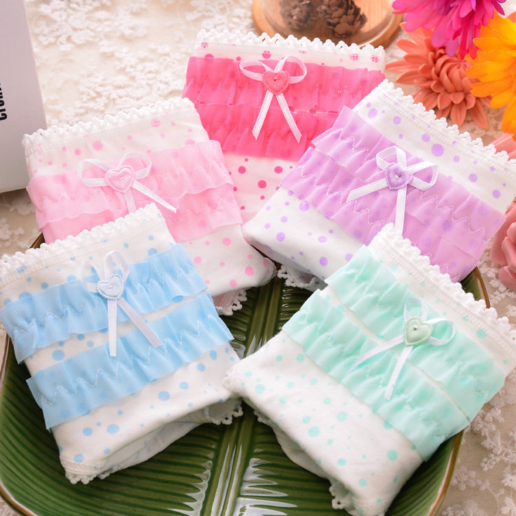 Slip jeunesse Bow 008 en coton - Ref 645391 Image 8