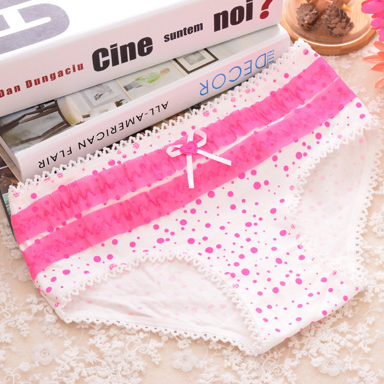 Slip jeunesse Bow 008 en coton - Ref 645391 Image 22